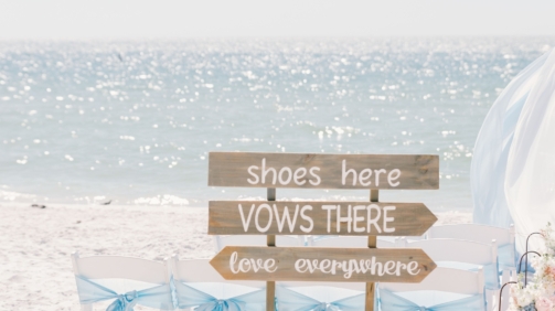 Beach wedding