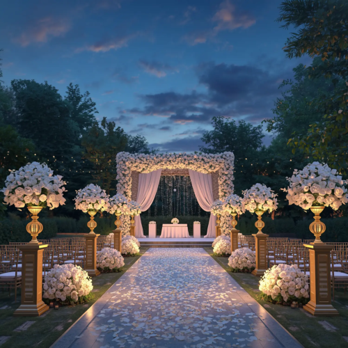 Luxury wedding gecor